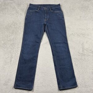 Triple Aught Design Intercept PD Jeans Mens 30x30 Blue Denim Button Fly USA